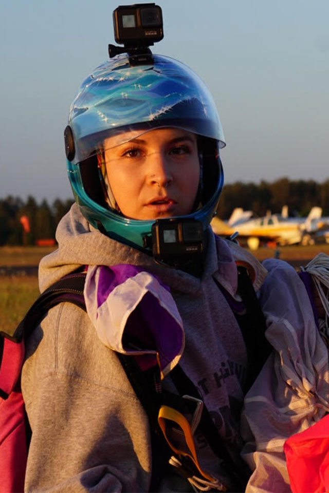 Demi Sumstad USPA Coach and Videographer at PNW Skydiving Center