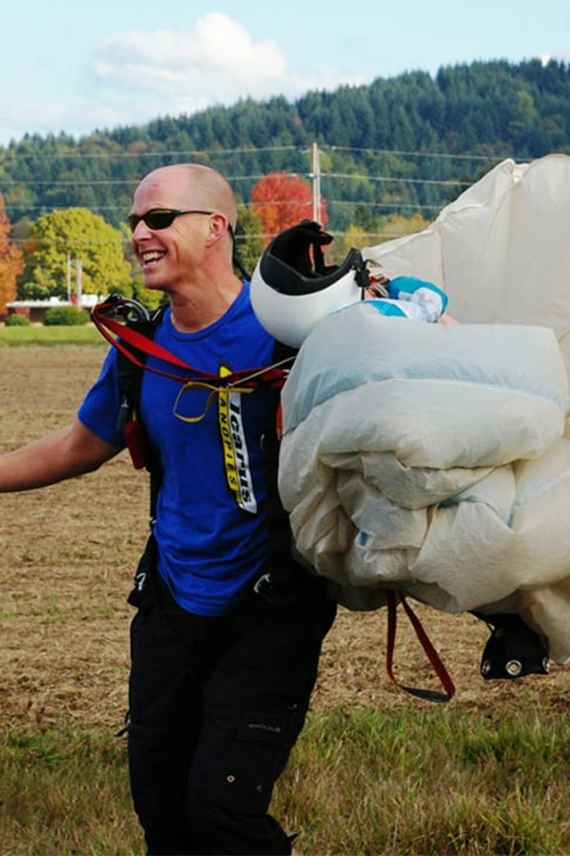 David Thorp owner of PNW Skydiving Center